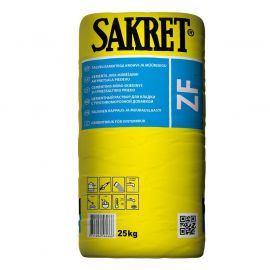 Цементная штукатурка Sakret ZF M-10 с добавками против замерзания -10ºC, 25 кг | Сухие строительные смеси | prof.lv Viss Online