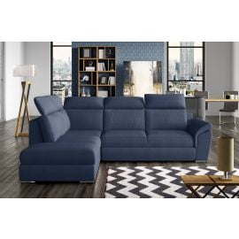 Eltap Loreto Solar Corner Pull-Out Sofa 60x260x102cm, Blue (Lor_80) | Sofas | prof.lv Viss Online