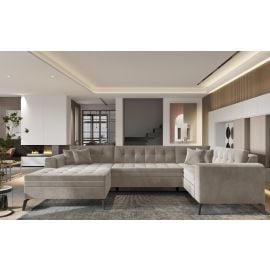 Eltap Montez Sola Corner Pull-Out Sofa 180x340x93cm, Beige (CO-MON-LT-18SO) | Sofas | prof.lv Viss Online