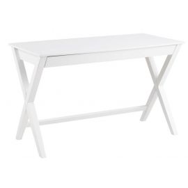 Home4You Writex Writing Desk, 120x60x75cm, White (AC63515) | Wardrobes, drawers, shelves | prof.lv Viss Online