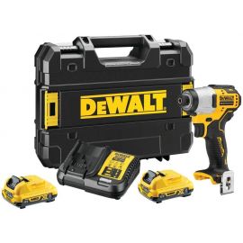 Akumulatora Triecienskrūvgriezis DeWalt DCF801D2-QW 2x2Ah 12V | Skrūvgrieži | prof.lv Viss Online