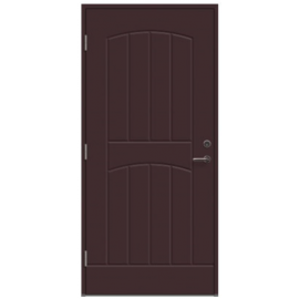 Viljandi Gracia VU-T1 Exterior Door, Brown, 888x2080mm, Left (510006) | Exterior doors | prof.lv Viss Online
