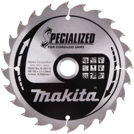 Makita Специализированный пильный диск 165 мм, 24 зубьев (B-09173-5) | Пильные диски | prof.lv Viss Online