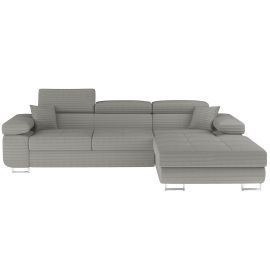 Stūra Dīvāns Eltap Armando 203x289x85cm Labais stūris, Pelēks (Armd_365) | Mīkstās mēbeles | prof.lv Viss Online