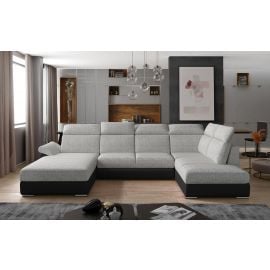 Eltap Evanell Berlin/Soft Corner Pull-Out Sofa 216x336x102cm, Grey (Evl_15) | Corner couches | prof.lv Viss Online