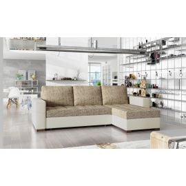 Eltap Newark Berlin/Soft Corner Pull-Out Sofa 57x237x90cm, Beige (Na05) | Living room furniture | prof.lv Viss Online