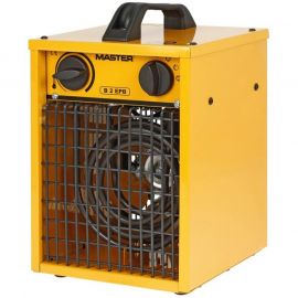 Master B 2 EPB Electric Heater 2kW Black/Yellow (4012002&MAS) | Construction electric heaters | prof.lv Viss Online