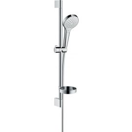 Hansgrohe Croma Select S Vario Shower Set Chrome/White (26566400) | Faucets | prof.lv Viss Online