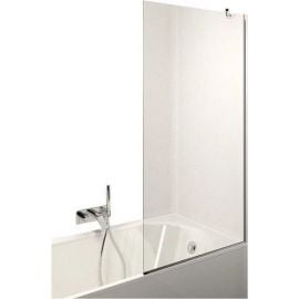 Стеклянная панель для ванны Merita 90MYA прямоугольная 150x86.5 см, хром | Стенки для ванны | prof.lv Viss Online