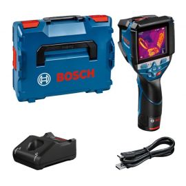 Termokamera Bosch GTC 600 C Ar L-BOXX 136 un Akumulatoru GBA 12V 2.0AH (601083500) | Infrasarkano staru termometri | prof.lv Viss Online