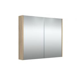 Raguvos Furniture 80 Mirrored Cabinet Grey Oak (1400510) NEW | Raguvos Baldai | prof.lv Viss Online