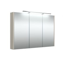 Шкаф с зеркалом Raguvos Baldai 100 Garda Taupe (1402713) NEW | Зеркальные шкафы | prof.lv Viss Online