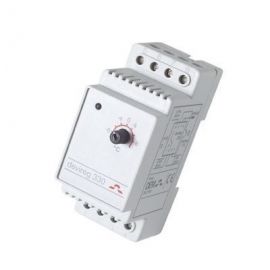 Электронный терморегулятор Devi Devireg 330 с датчиком пола, -10 …+10°C, IP 20, 16A (140F1070) | Системы управления электрического теплого пола | prof.lv Viss Online