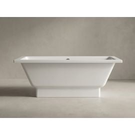 Vanna Vispool Nordica 170 Akmens masa 169.7x75cm Balta (N01013) | Free standing baths | prof.lv Viss Online