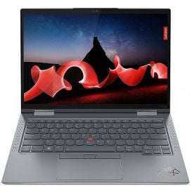 Lenovo ThinkPad X1 Yoga (Поколение 8) i7-1355U Ноутбук 14, 1920x1200px, 512 ГБ, 16 ГБ, Windows 11 Pro, Серый (21HQ002WMH) | Ноутбуки | prof.lv Viss Online