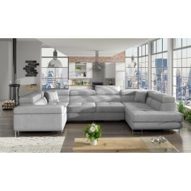 Eltap Letto Sawana Corner Pull-Out Sofa 58x202x90cm, Grey (Le_53) | Corner couches | prof.lv Viss Online