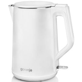Электрический чайник Gorenje K15DWW 1,5 л, белый Электрический чайник Gorenje K15DWW 1,5 л, белый | Электрические чайники | prof.lv Viss Online