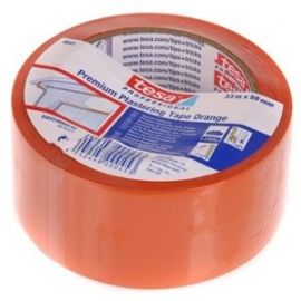 Tesa Премиум наружная клейкая лента PVC, оранжевая (04843) 50ммх33м | Ленты молярные | prof.lv Viss Online