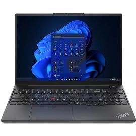 Lenovo ThinkPad E16 Gen 1 7530U Портативный компьютер 16, 1920x1200px, 256 ГБ, 16 ГБ, Windows 11 Pro, Черный (21JT0021MH) | Lenovo | prof.lv Viss Online