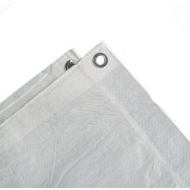 Армированная пленка ELT-Scafold 3300 с металлическими кольцами 3.3x50м, 165м2 | Защитные сетки фасада | prof.lv Viss Online