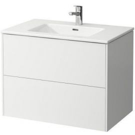 Laufen Base bathroom sink with cabinet 790x492 mm, h=610 mm, 2A, glossy white, H8649612611041 | Laufen | prof.lv Viss Online