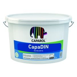 Caparol CapaDIN Краска для стен и потолков внутри помещений матовая B1 15 л | Краски для внутренных работ (для стен и потолков) | prof.lv Viss Online