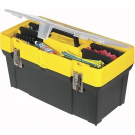 Stanley Tool Box with Transparent Lid 19” 1-93-285 | Toolboxes | prof.lv Viss Online