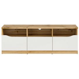 Black Red White Nuis TV stand, 39.5x135x47.5cm Oak/White (S396-RTV3S-DWO/BIP) | Tv tables | prof.lv Viss Online