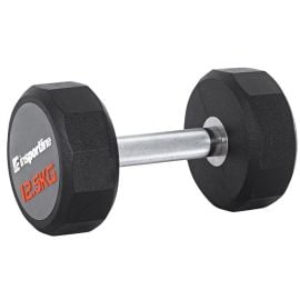 Гантели монолитные Insportline Profi CPU 12,5 кг черного цвета (21664) | Insportline | prof.lv Viss Online