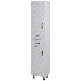 Аква Родос Высокий шкаф для ванной комнаты (пенал) белый (195841) | Высокие шкафы | prof.lv Viss Online