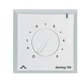 Devi Devireg 130 virsapmetuma elektriskais termoregulators ar grīas sensoru 3m, 16A (140F1010)