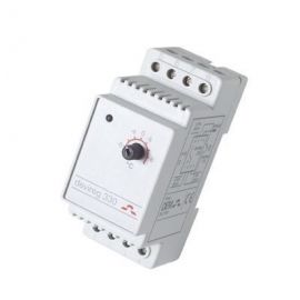 Devi Devireg 330 elektroniskais termoregulators ar grīdas sensoru, -10 …+10°C, IP 20, 16A (140F1070)