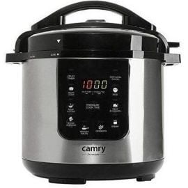 Camry Multifunctional Cooker CR 6409 Black/Silver | Multicookers | prof.lv Viss Online