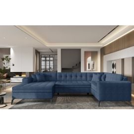 Eltap Montez Gojo Corner Pull-Out Sofa 180x340x93cm, Blue (CO-MON-LT-40GO) | Corner couches | prof.lv Viss Online