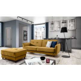 Eltap Bellis Extendable Sofa 220x90x83cm Universal Corner, Yellow (SO-BEL-41RIV) | Living room furniture | prof.lv Viss Online