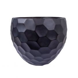 Home4You Flower Pot Cubo-2 D40xH31cm, Dark Grey (88002) | Flower pots | prof.lv Viss Online