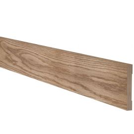 Oak Wood Door Frame 10x70mm, 2.4m | Wooden skirting | prof.lv Viss Online