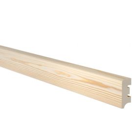Hoovel List Pine Wood Skirting Board 16x45mm, 2.7m | Lumber | prof.lv Viss Online