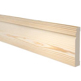 Hoovel List Pine Wood Skirting Board 21x145mm, 2.7m | Hoovel Liist | prof.lv Viss Online