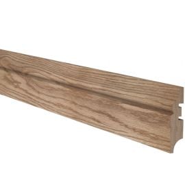 Oak Wood Floor Threshold 16x70mm, 2.4m | Wooden skirting | prof.lv Viss Online