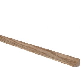 Угловой плинтус из дуба Hoovel Liist 14x14 мм 2,4 м | Деревянные плинтусы | prof.lv Viss Online