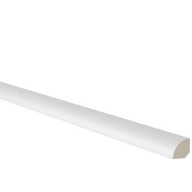 Лиственная доска для оконного профиля Hoovel, белая 15x15 мм, 2,7 м | Белые деревянные плинтусы (скандинавские) | prof.lv Viss Online