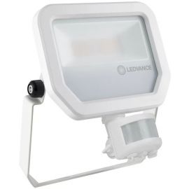 Ledvance LED Floodlight With Sensor 3000K WT S, IP65, White | Ledvance | prof.lv Viss Online