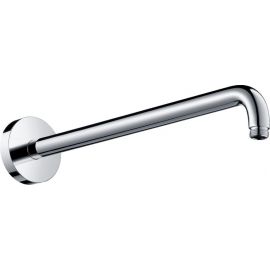 Hansgrohe Shower Head Holder, 389 mm, Wall-Mounted, Chrome (27413000) | Shower outlets | prof.lv Viss Online