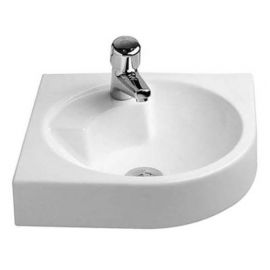 Duravit Architec corner sink 63.5x54cm, white, 0448450000 | Bathroom sinks | prof.lv Viss Online