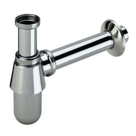 Viega ceramic sink trap without overflow 1 1/4x32mm, chrome, 100674 | Siphons for sinks | prof.lv Viss Online