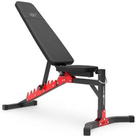 Marbo Sport MH-L115 Training Bench Black/Red (MH-L115 2.0) | Exercise machines | prof.lv Viss Online
