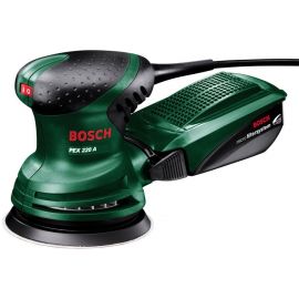 Эксцентриковая шлифовальная машина Bosch PEX 220 A 220 Вт (0603378020) | Шлифовальные машинки | prof.lv Viss Online