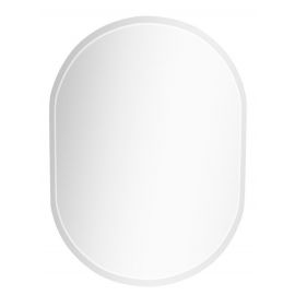 Зеркало Aqualine Seville 70x50 см белое (L05SEV) | Зеркала для ванной комнаты | prof.lv Viss Online