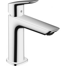 Hansgrohe Logis 110 Single Lever Basin Mixer with Push-Open Waste, Chrome (HG71252000) | Hansgrohe | prof.lv Viss Online